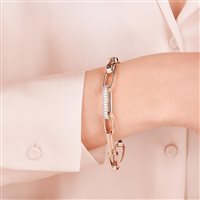 Pulsera Bronzallure Mujer Bracciale in Aleación de Metal Zircone WSBZ01871W - WSBZ01871W